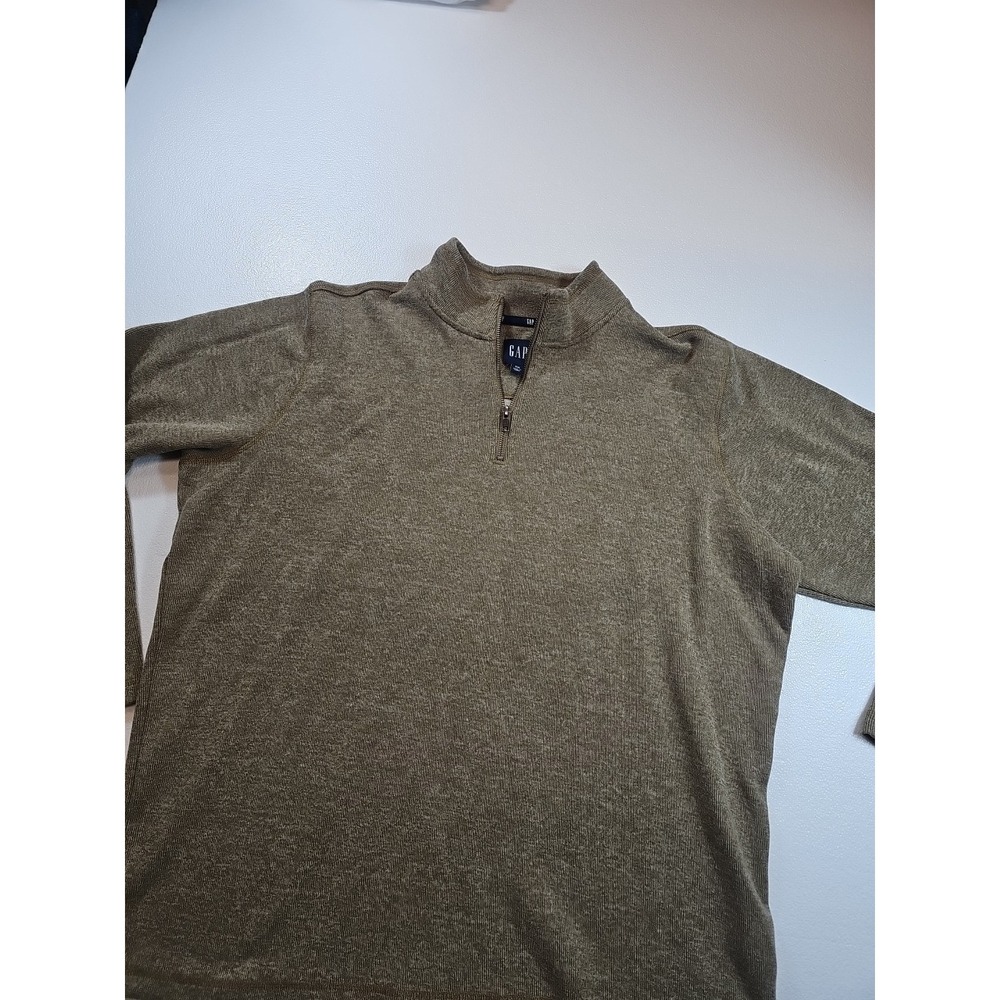 Gap Men's Sweater Quarter Zip Pullover XXL Long Sleeve